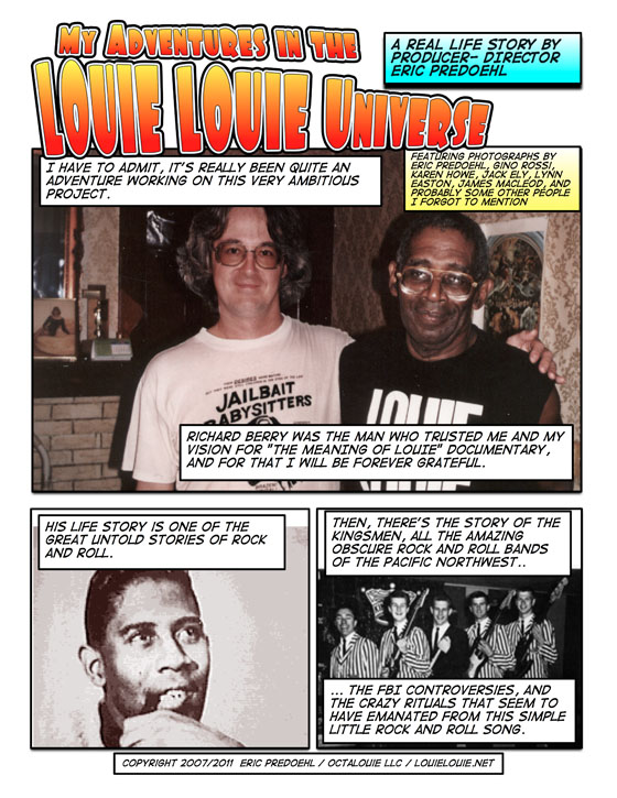 LOUIE LOUIE comic strip blog by Eric Predoehl / © LouieLouie.net