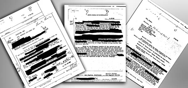 FBI investigation of LOUIE LOUIE