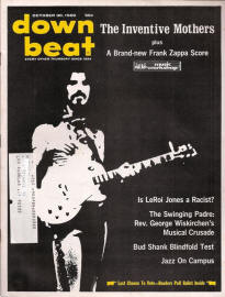 Frank Zappa in Downbeat, October 1969