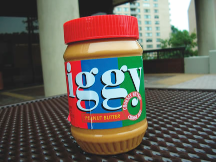 Iggy Pop peanut butter