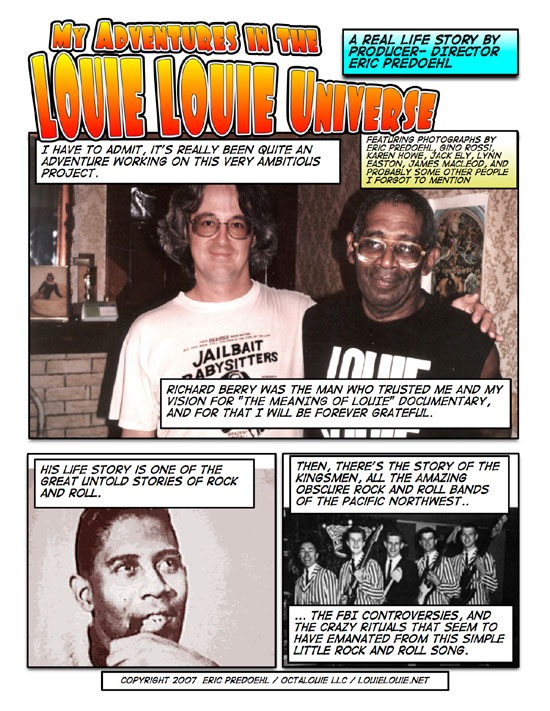 Louie Louie- the photo comic strip