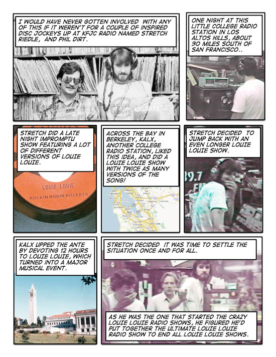 Louie Louie- the photo comic strip