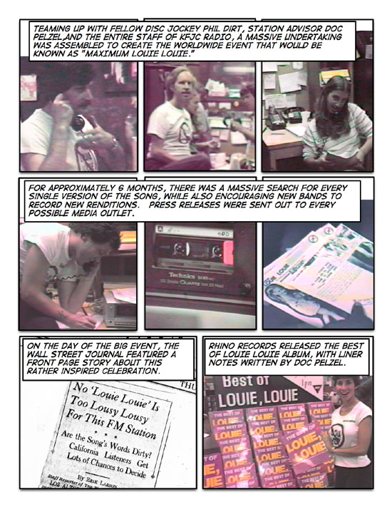 Louie Louie- the photo comic strip