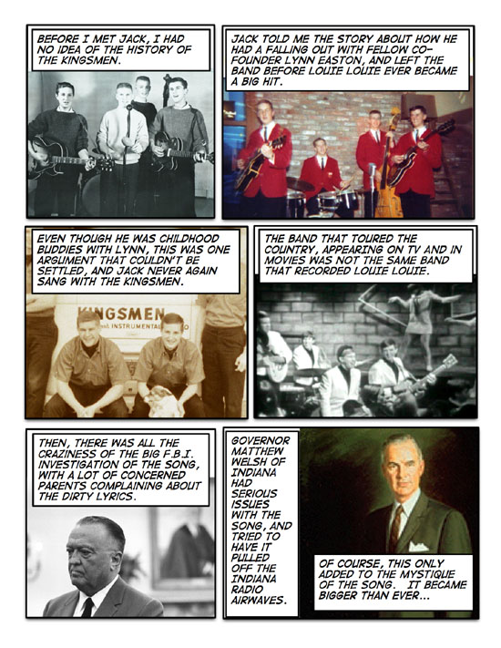 Louie Louie- the photo comic strip