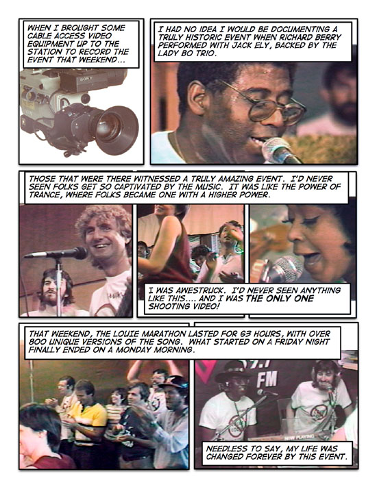 Louie Louie- the photo comic strip