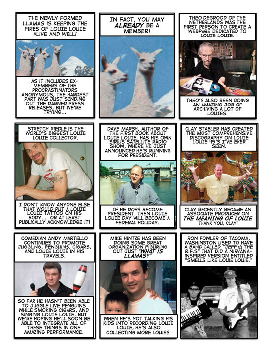 The LOUIE LOUIE Comic Strip Blog - Chapter 3