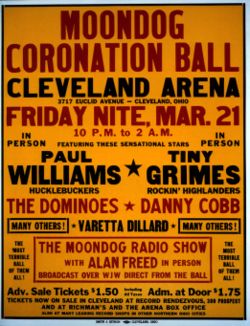 Alan Freed's Moondog Coronation Ball poster