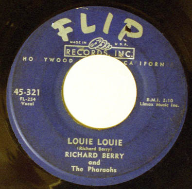 The VERY first recording of LOUIE LOUIE