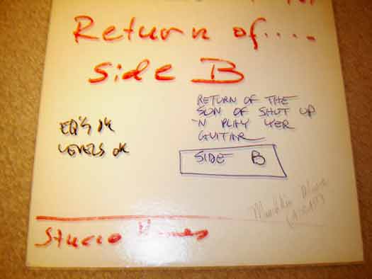 KFJC Frank Zappa marathon of 1981