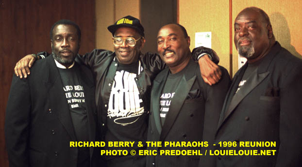 Richard Berry & the Pharaohs © Eric Predoehl / LouieLouie.net